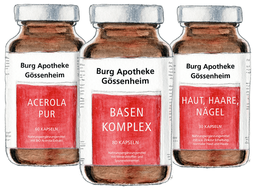 Mikronährstoff-Kombinationen: Schlaf gut, Magnesium, Haut Haare Nägel